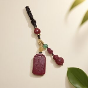 H29 吊坠：小朱砂牌