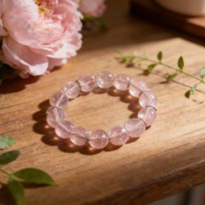Frosted Pink Crystal Bowl