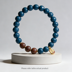T37 Azure Obsidian Tranquility Bracelet