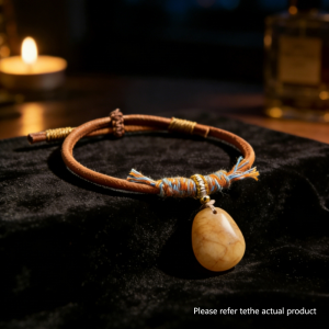 T15A Top-Grade Hetian Beaded Bracelet (Random Style)